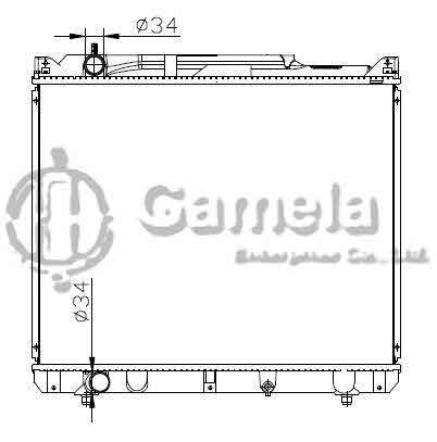 6191926019-T - Radiator-for-SUZUKI-Grand-Vitara-2-0HDi-01-MT