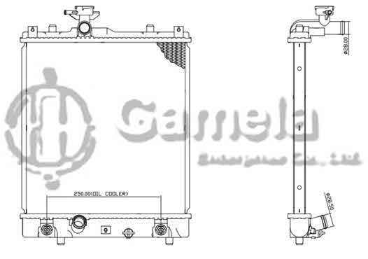 6191926022-T - Radiator-for-SUZUKI-SOLIO-WAGON-R-12V-16V-1-0-1-3-00-AT-OEM-1770079C01-1770080G10