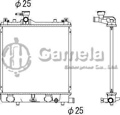 6191926038-T - Radiator-for-SUZUKI-ALTO-KEI-WAGON-98-00-MT-OEM-1770076G00-1770076G10