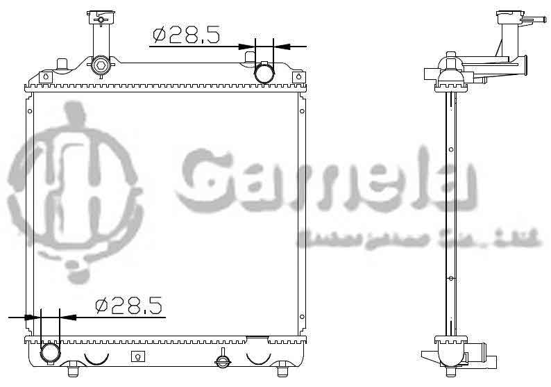 6191926044-T - Radiator-for-SUZUKI-AITO-2010-MT