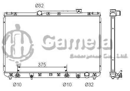 6192025010-T - Radiator-for-TOYOTA-CAMRY-L4-2-2-91-97-AT-OEM-1640074880-DPI-1428