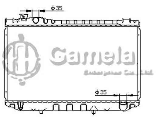 6192025044-T - Radiator-for-TOYOTA-CRESSIDA-L6-2-8-85-88-MT-DPI-939