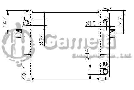 6192025089-T - Radiator-for-TOYOTA-LIFT-AT