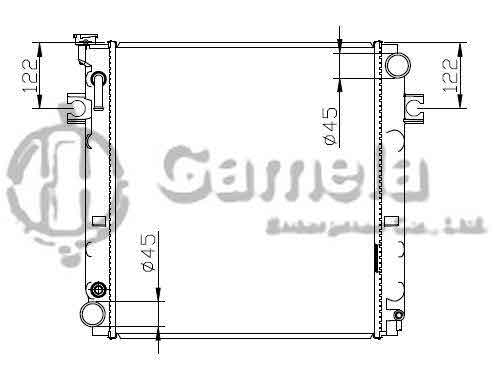 6192025109-T - Radiator-for-TOYOTA-LIFT-AT