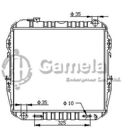 6192025112-T - Radiator-for-TOYOTA-4-RUNNER-PICKUP-V6-3-0-88-95-AT-NISSENS-64847-OEM-1640065041-1640065060-1640065040-1640065100-DPI-50