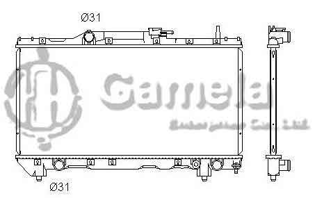 6192025125-T - Radiator-for-TOYOTA-CARINA-E-16V-1-6-1-8i-92-98-MT-NISSENS-64838A-OEM-1640016470-1640002160-1640015570