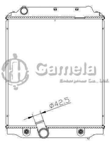 6192025158-T - Radiator-for-TOYOTA-HINO-AT-DYNA-SOSC-MT