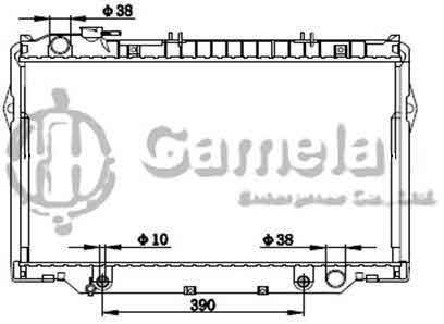 6192025164-T - Radiator-for-TOYOTA-LAND-CRUISER-L6-4-0-91-92-AT-DPI-1469