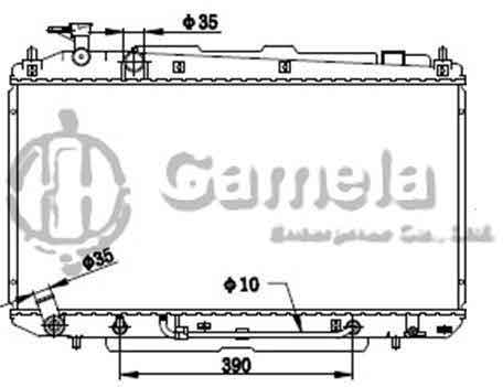 6192025220-T - Radiator-for-TOYOTA-RAV-ACA-03-AT