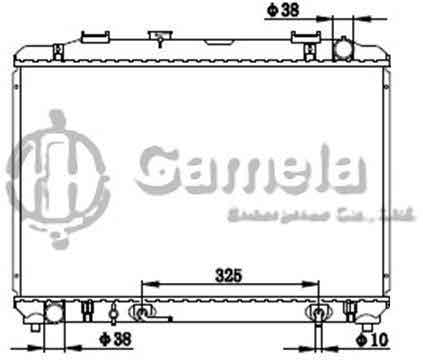 6192025235-T - Radiator-for-TOYOTA-TOWNACE-NOAH-CR4151-2C-96-AT-OEM-164006A150-164006A190