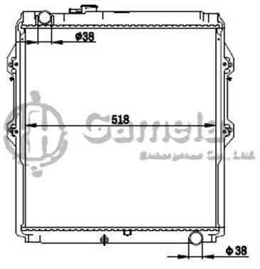 6192025267-T - Radiator-for-TOYOTA-HILUX-4-RUNNER-PETROL-LH-82-05-MT-OEM-1640067190