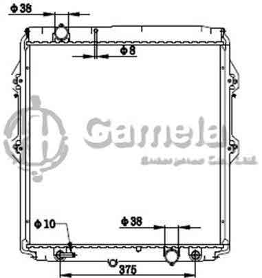 6192025281-T - Radiator-for-TOYOTA-HILUX-4X4-IKZ-PETROL-LH-02-AT