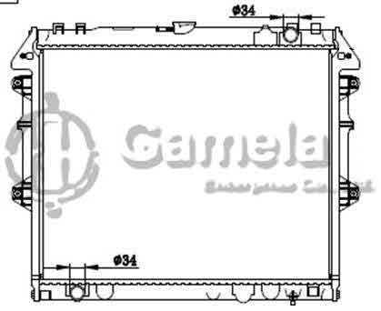 6192025288-T - Radiator-for-TOYOTA-HILUX-4-RUNNER-04-MT