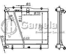 6192025294-T - Radiator-for-TOYOTA