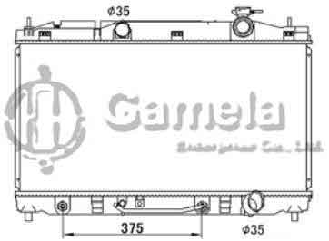 6192025297-T - Radiator-for-TOYOTA-Venza-L4-2-7-09-10-AT-DPI-13090