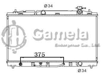 6192025298-T - Radiator-for-TOYOTA-Camry-LEXUS-ES350V6-3-5-07-12-AT-DPI-13035