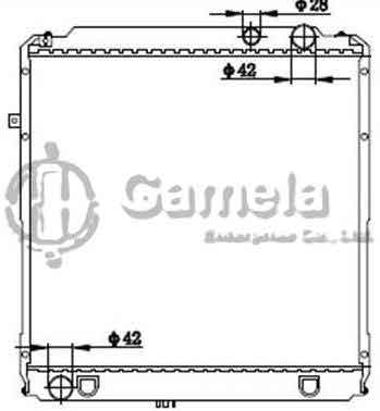 6192025310-T - Radiator-for-TOYOTA-COASTER-BB40-97-99-AT