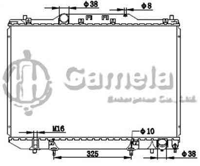 6192025317-T - Radiator-for-TOYOTA-IPSVM-PICNIC-CXM10G-97-01-AT-OEM-164006A170-164006A180