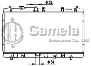 6192025361-T - Radiator-for-TOYOTA-SOLUNA-02-MT