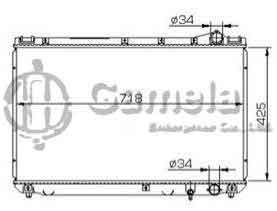 6192025406-T - Radiator-for-TOYOTA-CAMRY-92-96-VCV10-MT-OEM-1640062160