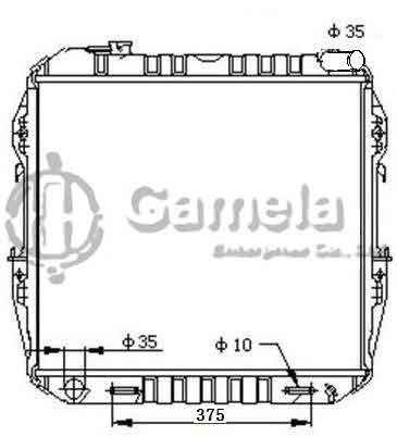 6192025421-T - Radiator-for-TOYOTA-CAMRY-V6-L4-2-5-3-5-12-13-AT-DPI-13270AT