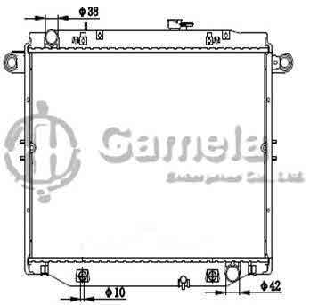 6192025428-T - Radiator-for-TOYOTA-LANDCRUISER-AT