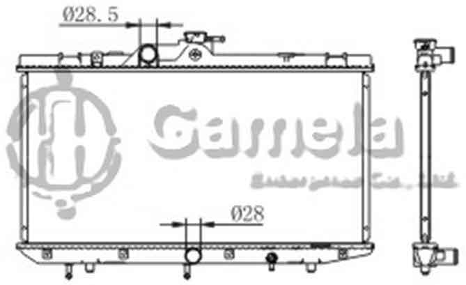 6192025430-T - Radiator-for-TOYOTA-STARLET-89-97-1-3G-4EFE-AT-OEM-1640011340-1640011310-1640011800-1640011810-1640011887