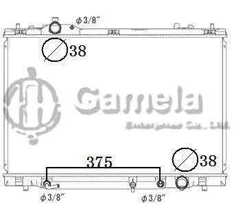 6192025452-T - Radiator-for-TOYOTA-LEXUS-LS460-V8-4-6-07-12-AT