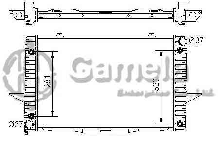 6192222004-T - Radiator-for-VOLVO-850-SERIES-C70-S70-V70-XC70-L5-2-4-2-5-93-06-AT-NISSENS-65539A-OEM-6842768-8602562-8601001-DPI-2099