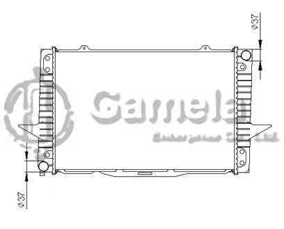 6192222005-T - Radiator-for-VOLVO-850-ESTATE-S70-V70-LS-2-0-2-3-2-4-2-5-91-00-MT-NISSENS-65536A-OEM-36000004-8601449