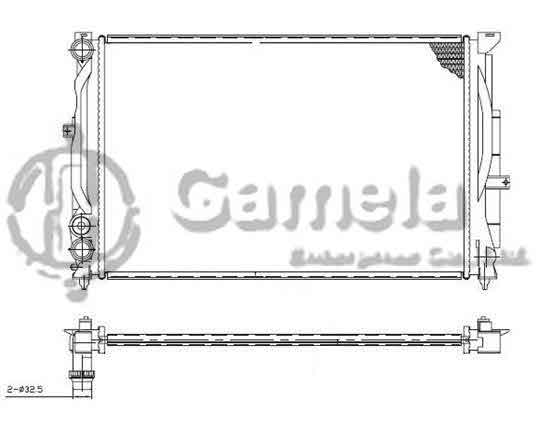 6192223018-T - Radiator-for-VOLKSWAGEN-PASSAT-AUDI-A4-A6-S4-S6-SKODA-SUPERB16V-20V-TDi1-8-1-9-2-0-99-02-MT-NISSENS-60308-OEM-8D0121251AT-8D0121251BJ