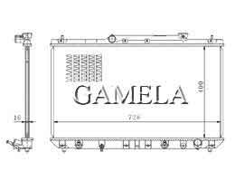 6200006 - Radiator-for-CAMRY-SXV20-97-01-AT-OEM-16400-7A310-300-311-DPI-1909