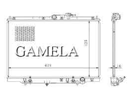 6200008 - Radiator-for-Odessy-RA1-RA2-95-98-AT-OEM-19010-P1E-903