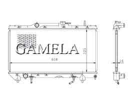 6200021 - Radiator-for-CORONA-At191-92-94-OEM-16400-11580