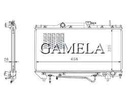 6200023 - Radiator-for-CORONA-ST1912-0-92-94-OEM-16400-74810-74830