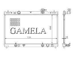 6200024 - Radiator-for-CAMRY-ACV30-02-04-AT-OEM-16400-28280-DPI-2437