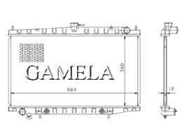 6200030 - Radiator-for-BLUEBIRD-U13-93-98-AT-OEM-21460-1E400-DPI-1573