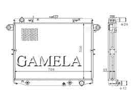 6200034 - Radiator-for-PRADO-HDJ100-01-AT-OEM-16400-66120-DPI-2282