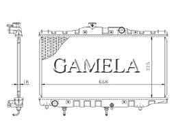 6200043 - Radiator-for-COROLLA-84-89-AT-OEM-16400-15200-DPI-931