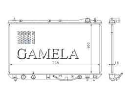 6200050 - Radiator-for-CAMRY-MCV20-97-01-AT-OEM-16400-0A200-20161-DPI-2299