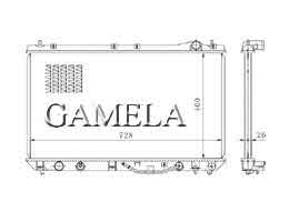 6200058 - Radiator-for-CAMRY-MCV20-97-01-AT-OEM-16400-20090-DPI-1910