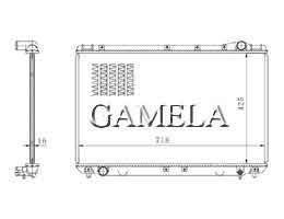 6200060 - Radiator-for-CAMRY-MCV10-MCX-95-96-MT-DPI-1746