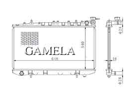 6200085 - Radiator-for-PRIMERA-P10-91-93-MT-OEM-21410-53J30-DPI-1158