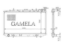 6200087 - Radiator-for-PRIMERA-P10-91-93-MT-OEM-21410-64J00-DPI-1158