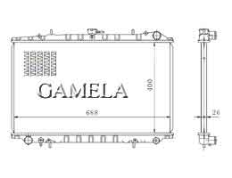 6200095 - Radiator-for-MAXIMA-J30-89-94-MT-OEM-21410-85E00-DPI-48