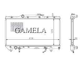 6200135 - Radiator-for-CORONA-At191-92-94-OEM-16400-11580