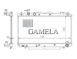 6200166 - Radiator-for-RAV5-ACA-03-MT-OEM-16400-28160-70-DPI-2404