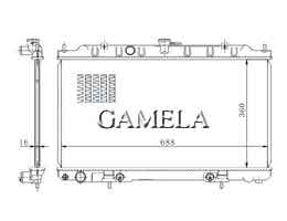 6200168 - Radiator-for-SUNNY-N16-B15-QG13-98-02-AT-OEM-21460-4M400-DPI-2346