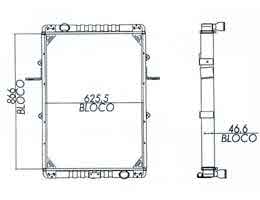 6200470 - Radiator-Cargo-4030-Euro-II-2002-6200470