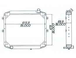 6200480 - Radiator-Onibus-MA8-5-TCA-Kuwait-6200480